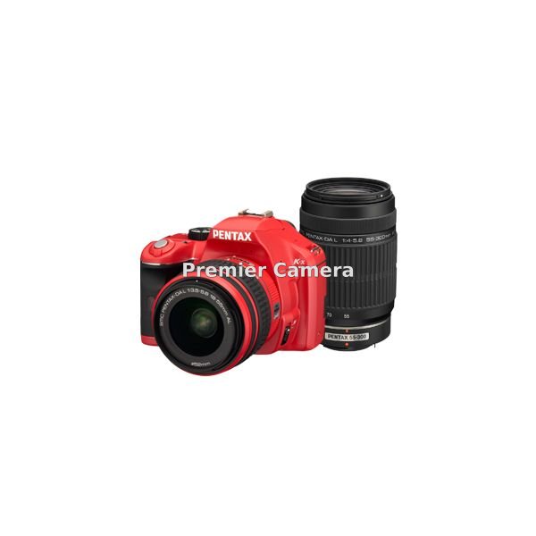 PENTAX K-x ダブルズームキット レッド