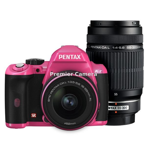 PENTAX K-r ダブルズームキット ピンク