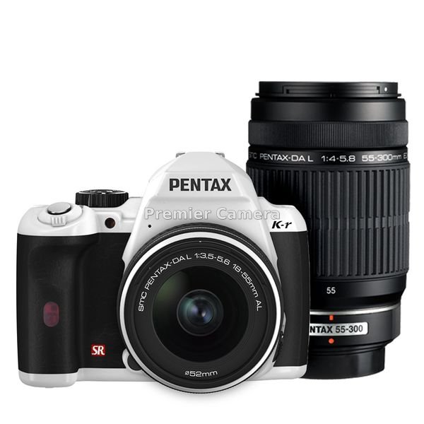 PENTAX K-r ダブルズームキット ホワイト