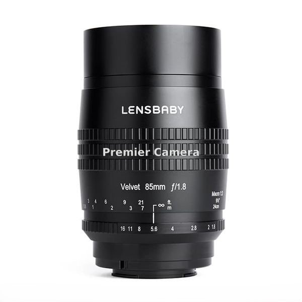 Lensbaby Velvet 85mm F1.8 ソフト キヤノンRF用 ブラック