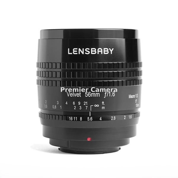 Lensbaby Velvet 56mm F1.6 ソフト キヤノンRF用 ブラック
