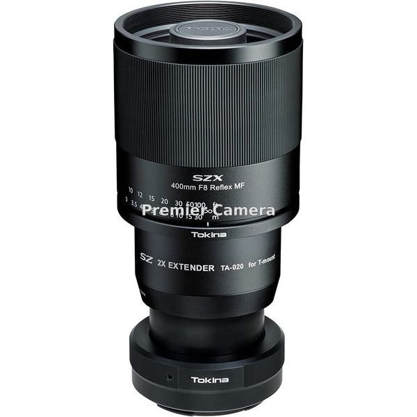 Tokina SZX 400mm F8 Reflex & 2X エクステンダーKIT MF (キヤノンEF-M用)