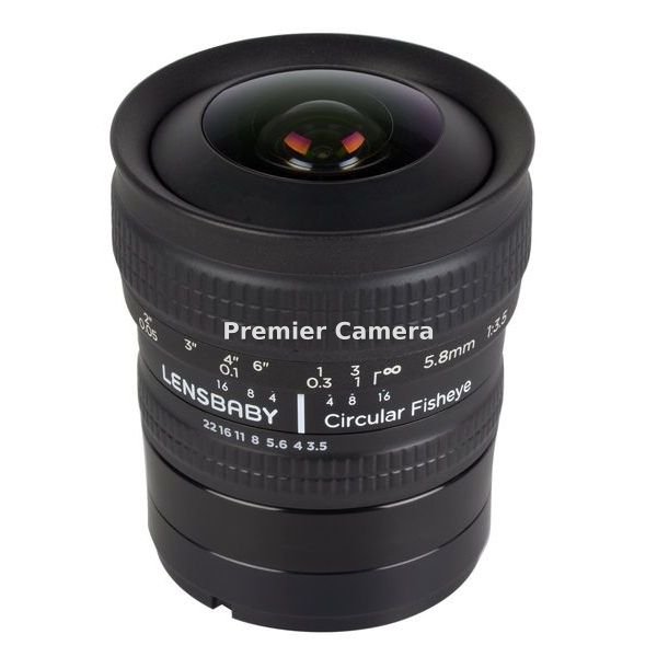 Lensbaby AH4891:AH6897ーフィッシュアイ マイクロフォーサーズマウント