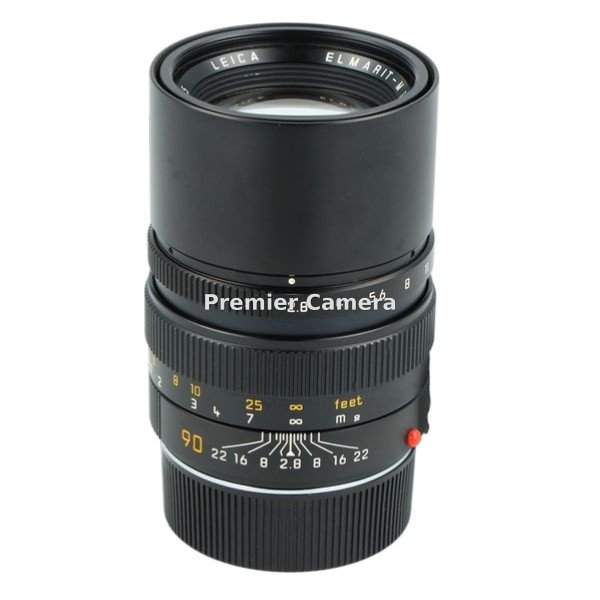 Leica Elmarit-M (エルマリート) 90mm F2.8 フード組込 ブラック (6bit無) [11807]