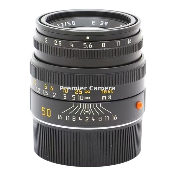 Leica Summicron-M (ズミクロン) 50mm F2 レンズフード組込 (6bit無) ブラック [11826]