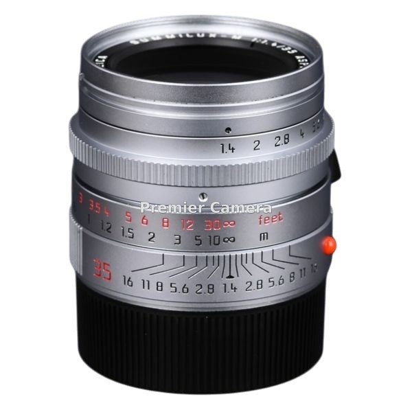 Leica Summilux-M (ズミルックス) 35mm F1.4 ASPH (フードはめ込み式) シルバー [11883]
