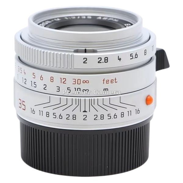 Leica Summicron-M (ズミクロン) 35mm F2 ASPH. (フードはめ込み式・6bit無) シルバー [11882]