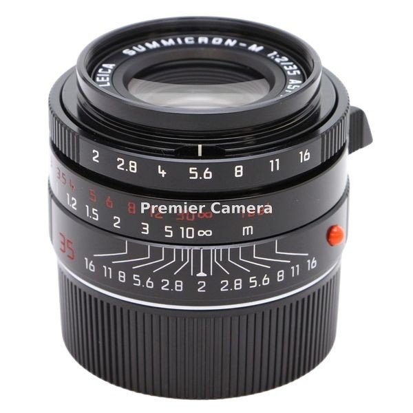 Leica Summicron-M (ズミクロン) 35mm F2 ASPH. ICS ブラックペイント 【シリアルナンバー 3始まり】