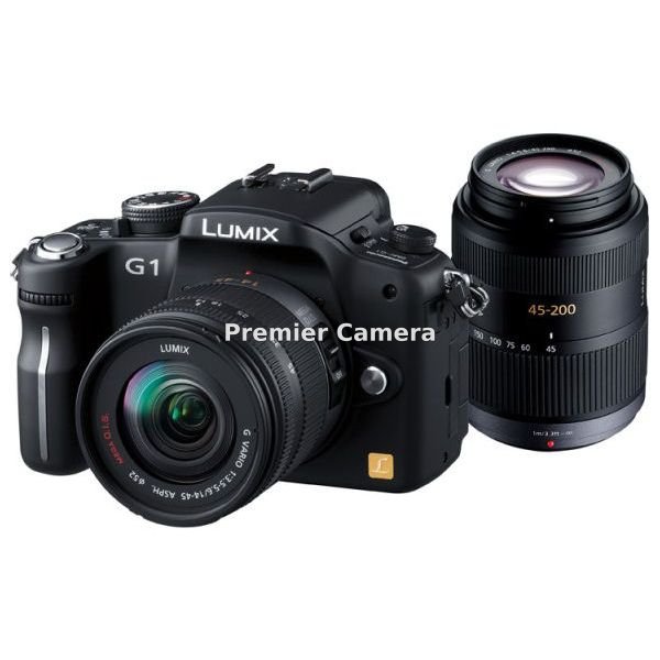 Panasonic LUMIX G1 ダブルズームレンズキット コンフォートブラック [DMC-G1W]