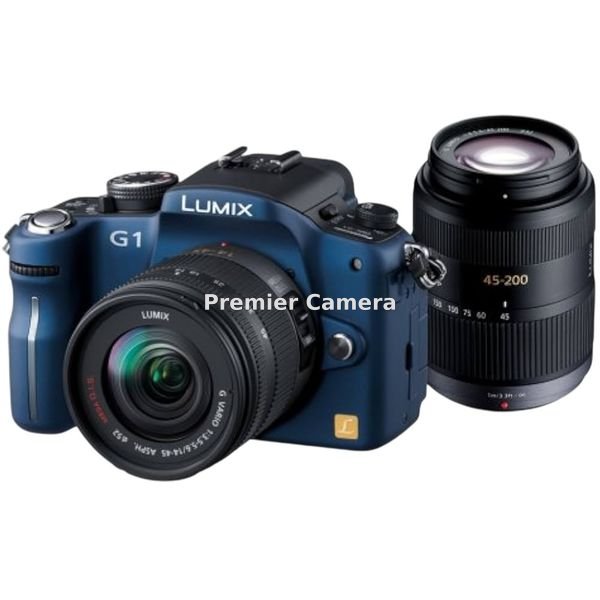 Panasonic LUMIX G1 ダブルズームレンズキット コンフォートブルー [DMC-G1W]