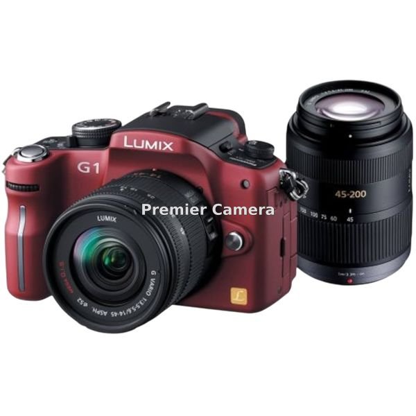 Panasonic LUMIX G1 ダブルズームレンズキット コンフォートレッド [DMC-G1W]