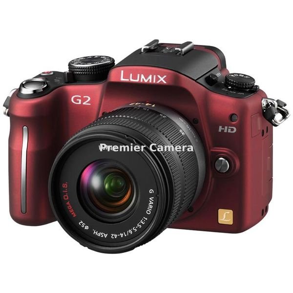 Panasonic LUMIX G2 レンズキット コンフォートレッド [DMC-G2K-R]