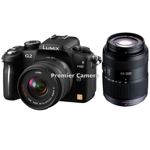Panasonic LUMIX G2 ダブルズームレンズキット コンフォートブラック [DMC-G2W-K]