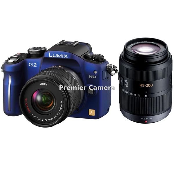 Panasonic LUMIX G2 ダブルズームレンズキット コンフォートブルー [DMC-G2W-A]
