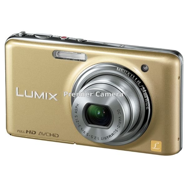 Panasonic LUMIX DMC-FX77 レオパードゴールド
