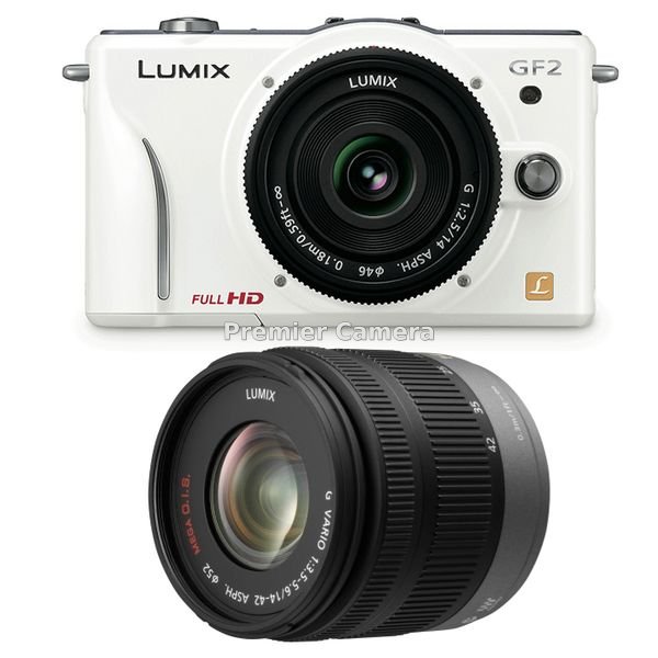 Panasonic LUMIX GF2 ダブルレンズキット シェルホワイト [DMC-GF2W]