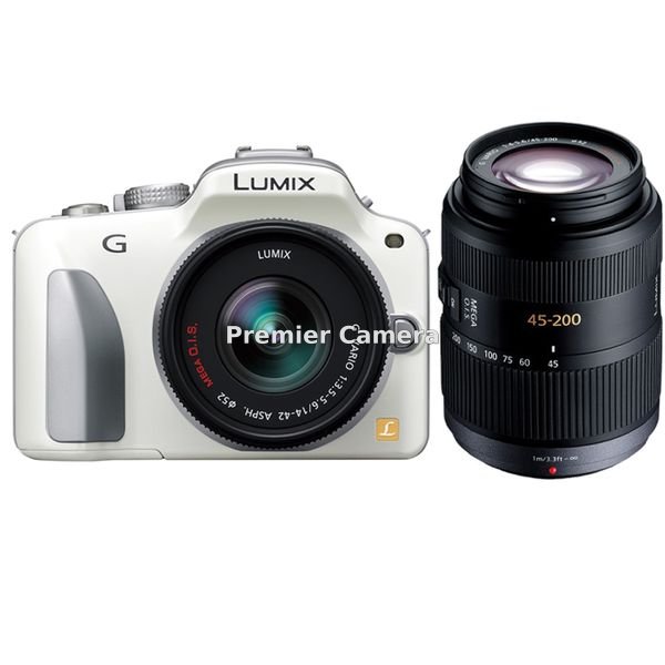 Panasonic LUMIX G3 ダブルズームレンズキット ホワイト [DMC-G3W-W]