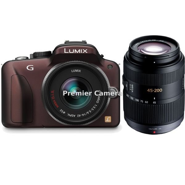 Panasonic LUMIX G3 ダブルズームレンズキット ブラウン [DMC-G3W-T]