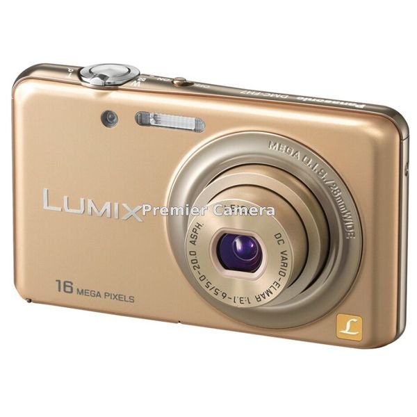 Panasonic LUMIX DMC-FH7 シャインゴールド