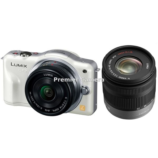 Panasonic LUMIX GF3 ダブルレンズキット シェルホワイト [DMC-GF3W]