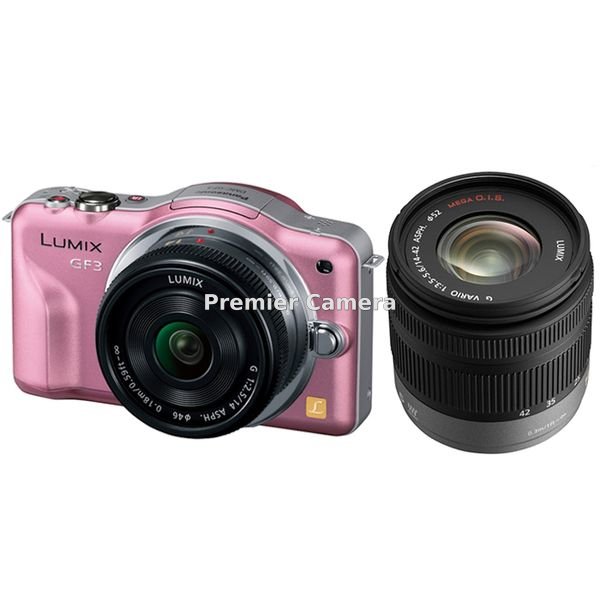 Panasonic LUMIX GF3 ダブルレンズキット フェアリーピンク [DMC-GF3W]