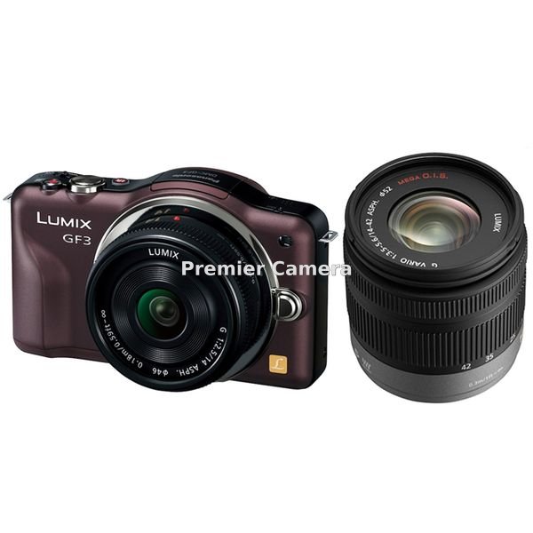 Panasonic LUMIX GF3 ダブルレンズキット センシュアルブラウン [DMC-GF3W]