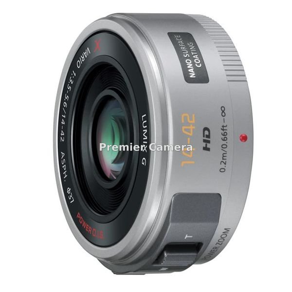 Panasonic LUMIX G X VARIO PZ 14-42mm F3.5-5.6 ASPH. POWER O.I.S. [H-PS14042-S] シルバー