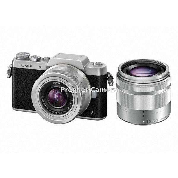 Panasonic LUMIX GF7 ダブルズームレンズキット シルバー [DMC-GF7W]