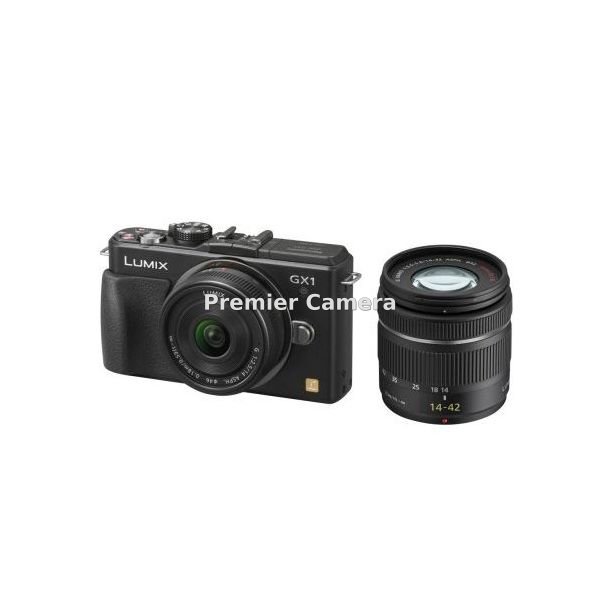Panasonic LUMIX DMC-GX1 ダブルレンズキット エスプリブラック [DMC-GX1W]