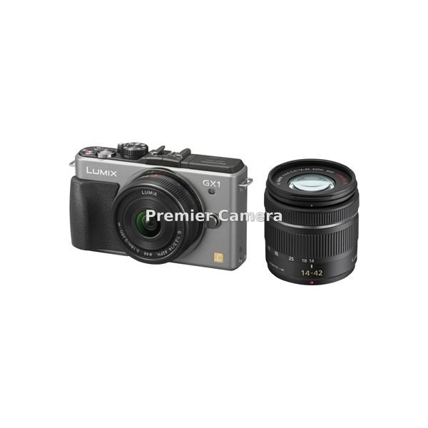 Panasonic LUMIX DMC-GX1 ダブルレンズキット ブレードシルバー [DMC-GX1W]