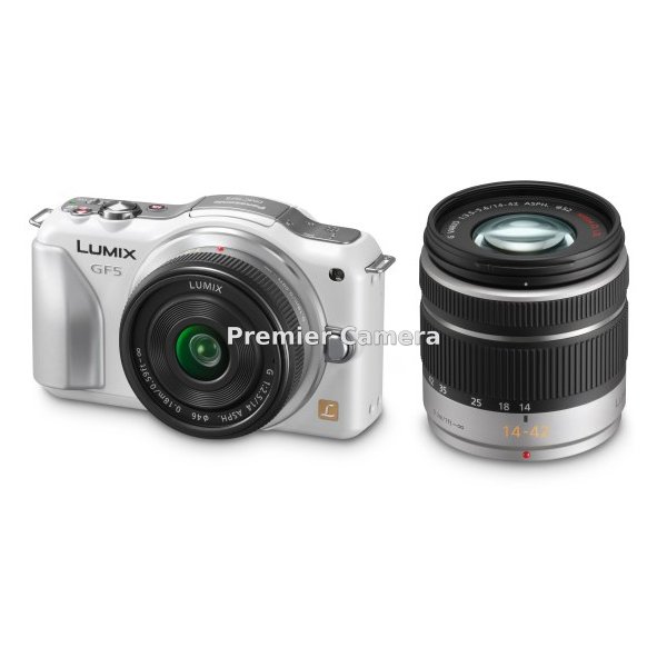 Panasonic LUMIX GF5 ダブルレンズキット シェルホワイト [DMC-GF5W]