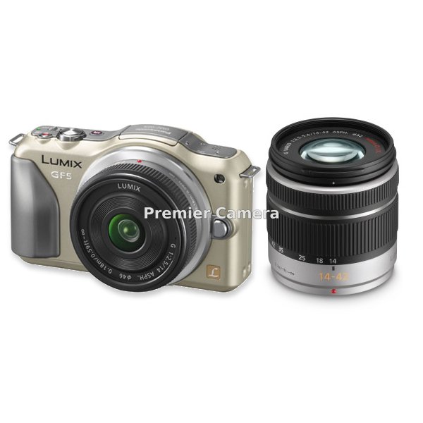 Panasonic LUMIX GF5 ダブルレンズキット シャンパンゴールド [DMC-GF5W]