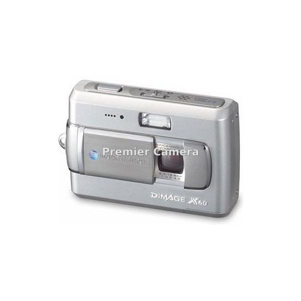 KONICA MINOLTA DiMAGE X60 シルバー