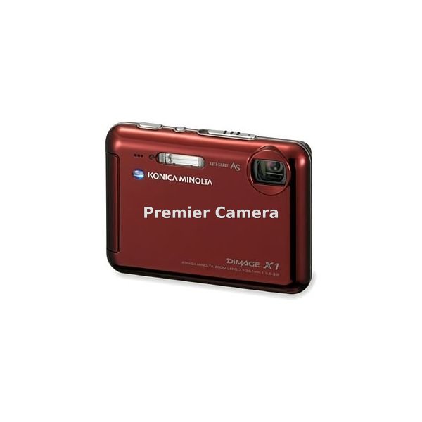 KONICA MINOLTA DiMAGE X1 ワインレッド