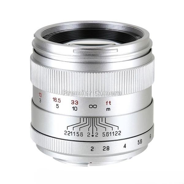 中一光学 CREATOR 85mm F2 (キヤノンEF用) シルバー