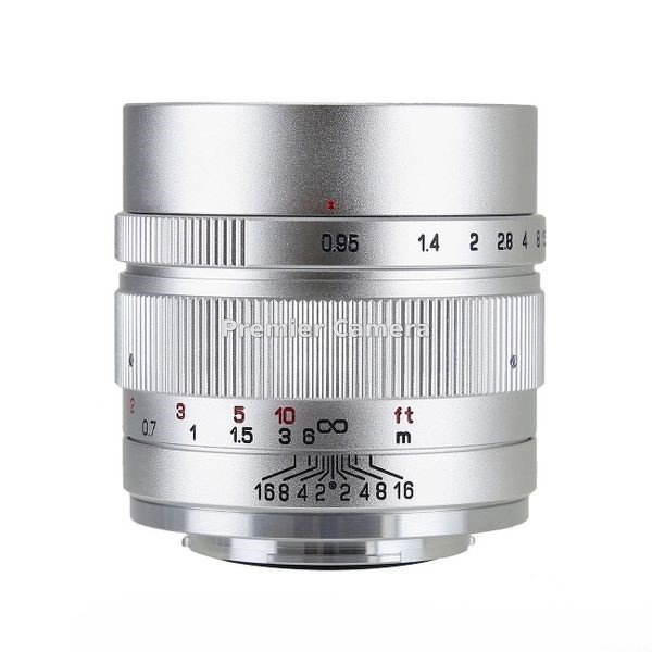 中一光学 SPEEDMASTER 35mm F0.95 II (ソニーE用) (APS-C) シルバー