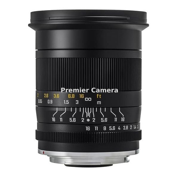 中一光学 SPEEDMASTER 20mm F0.95 キヤノンRF用 ブラック