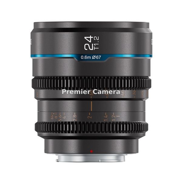 SIRUI Night Walker 24mm T1.2 (フジフイルムX用) メタルグレー