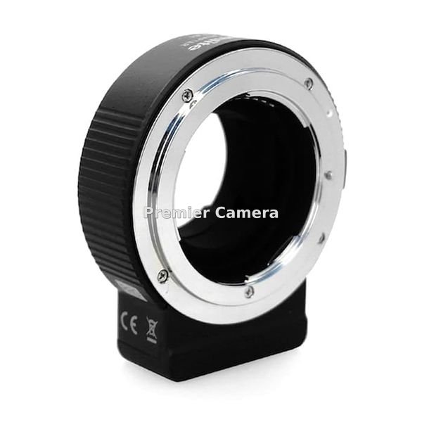 Commlite CM-ENF-E1 PRO 電子マウントアダプター [レンズ側： (ニコンF用) ボディ側：ソニーE]