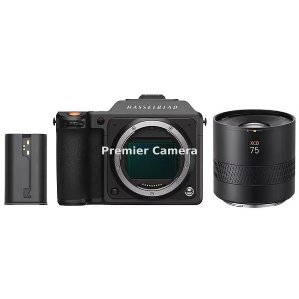 Hasselblad X2D 100C XCD 75mm F3.4 P Lightweight Portrait Lens Kit