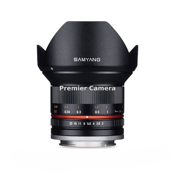 SAMYANG 12mm F2.0 NCS CS (キヤノンM用) ブラック