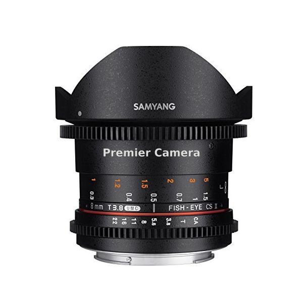 SAMYANG VDSLR 8mm T3.8 FISH-EYE UMC CS II (キヤノン用)