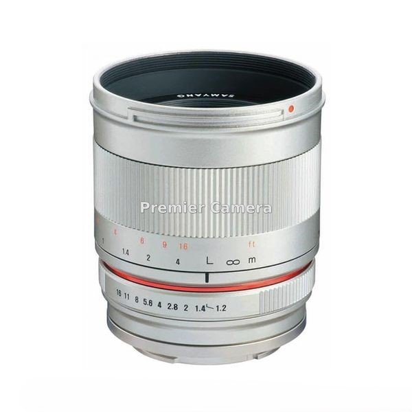 SAMYANG 50mm F1.2 AS UMC CS (キヤノンM用) シルバー