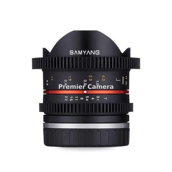 SAMYANG VDSLR 8mm T3.1 Cine UMC Fish-eye II (キヤノンEOS-M用)