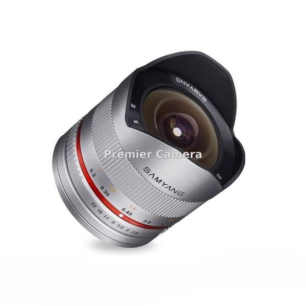 SAMYANG 8mm F2.8 UMC FISH-EYE II (フジフイルムX用) シルバー