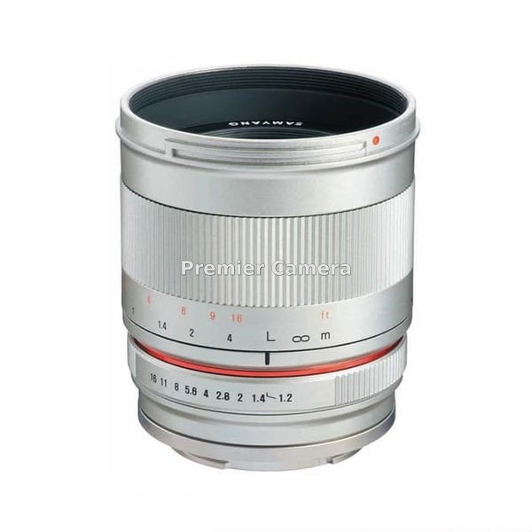 SAMYANG 50mm F1.2 AS UMC CS (マイクロフォーサーズ用) シルバー