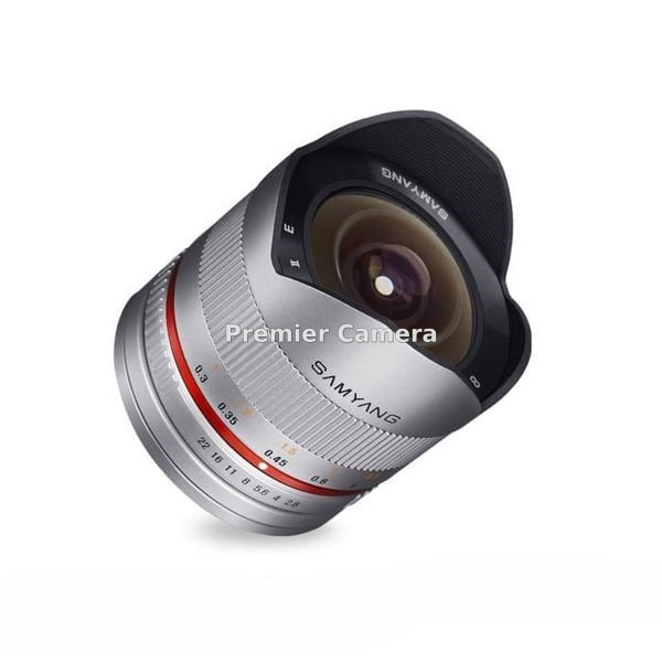 SAMYANG 8mm F2.8 UMC FISH-EYE II (キヤノンM用) シルバー