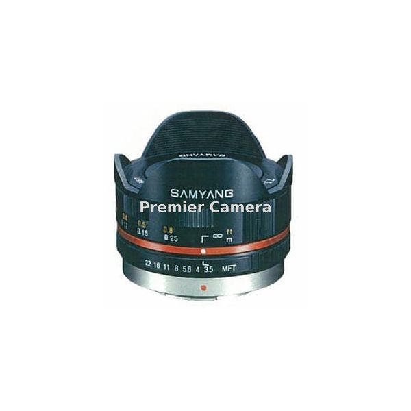 SAMYANG 7.5mm F3.5 FISH-EYE (マイクロフォーサーズ用) ブラック